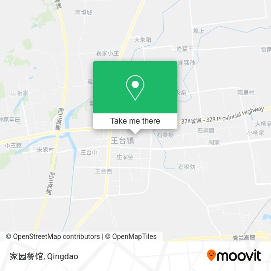 家园餐馆 map