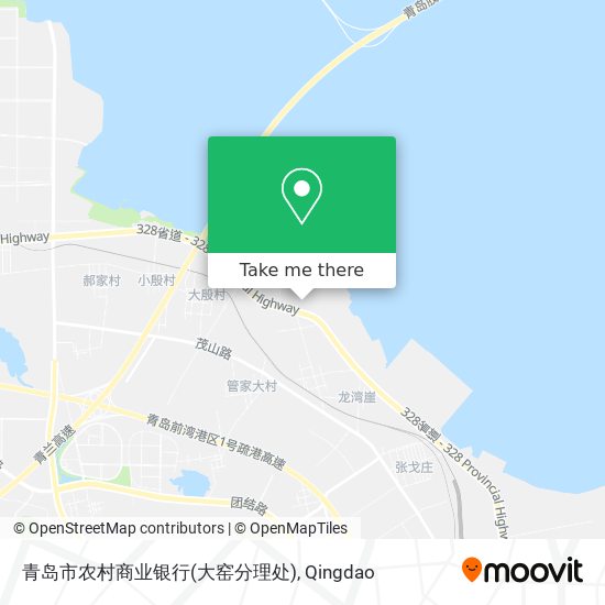 青岛市农村商业银行(大窑分理处) map