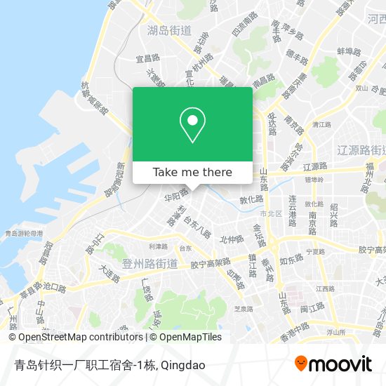 青岛针织一厂职工宿舍-1栋 map