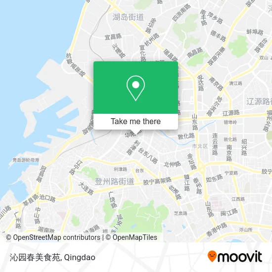 沁园春美食苑 map