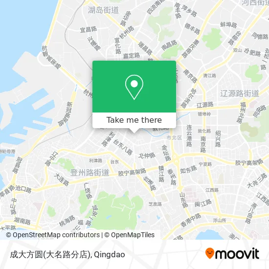 成大方圆(大名路分店) map
