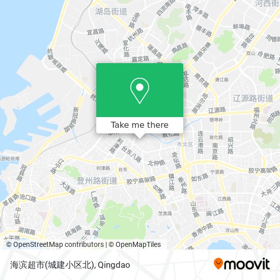 海滨超市(城建小区北) map