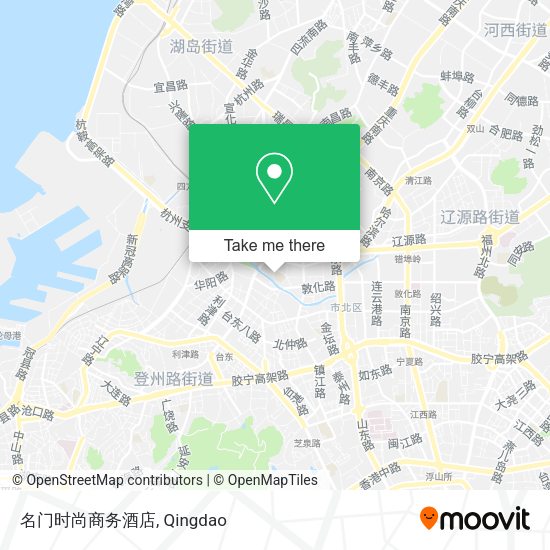 名门时尚商务酒店 map
