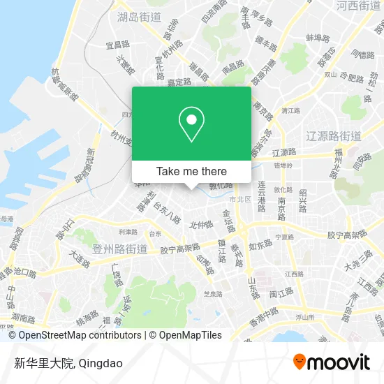 新华里大院 map