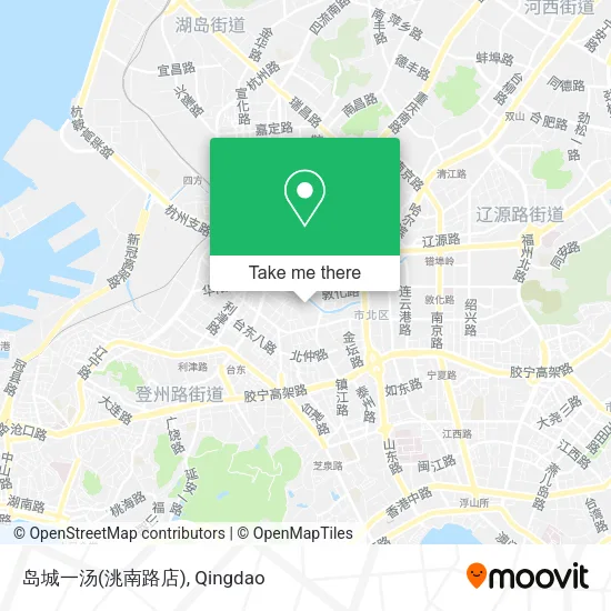 岛城一汤(洮南路店) map