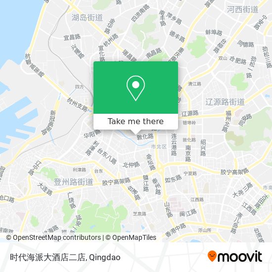 时代海派大酒店二店 map