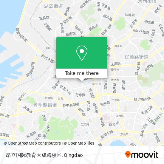 昂立国际教育大成路校区 map