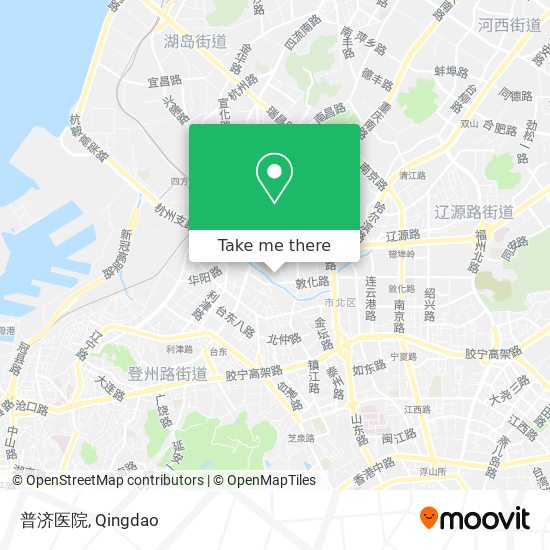 普济医院 map