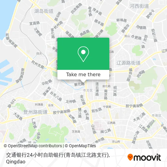 交通银行24小时自助银行(青岛镇江北路支行) map