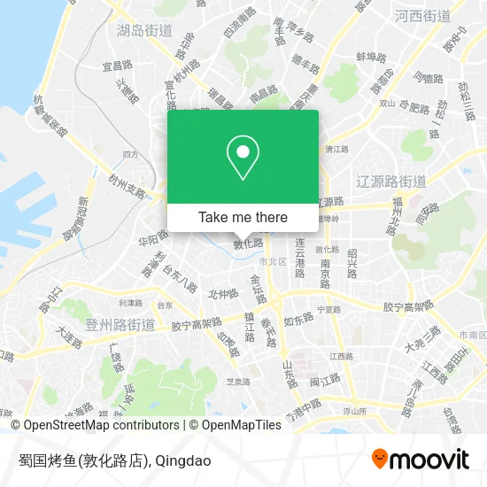 蜀国烤鱼(敦化路店) map