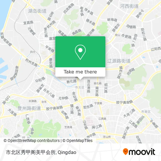 市北区秀甲阁美甲会所 map