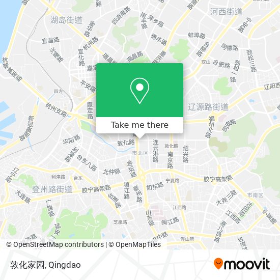 敦化家园 map