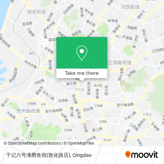 于记六号沸腾鱼馆(敦化路店) map