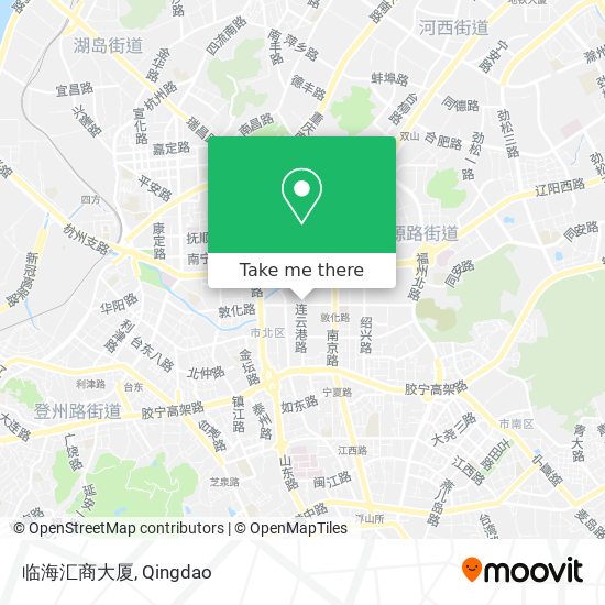 临海汇商大厦 map