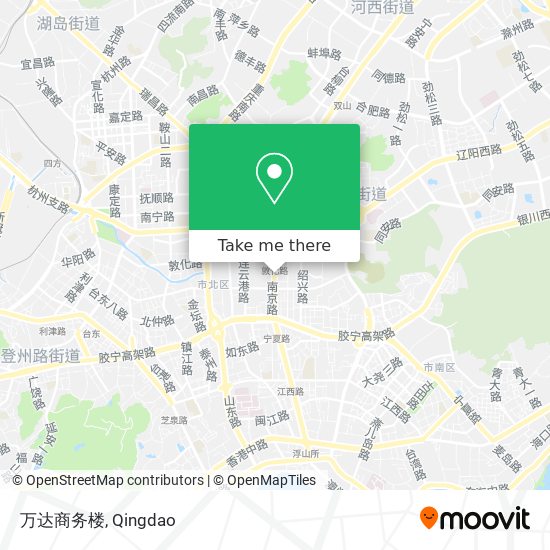 万达商务楼 map