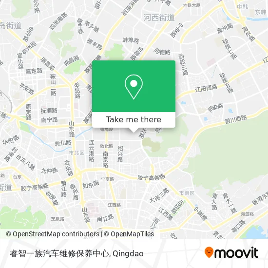 睿智一族汽车维修保养中心 map