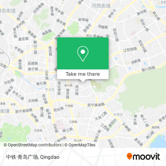 中铁·青岛广场 map