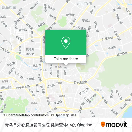 青岛阜外心脑血管病医院-健康查体中心 map