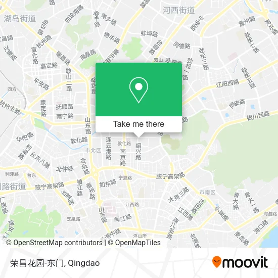 荣昌花园-东门 map