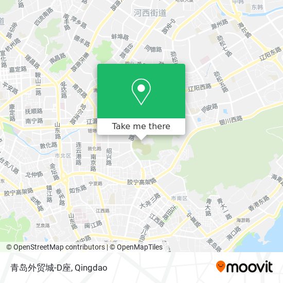 青岛外贸城-D座 map