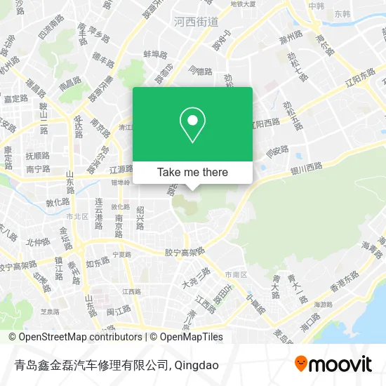青岛鑫金磊汽车修理有限公司 map