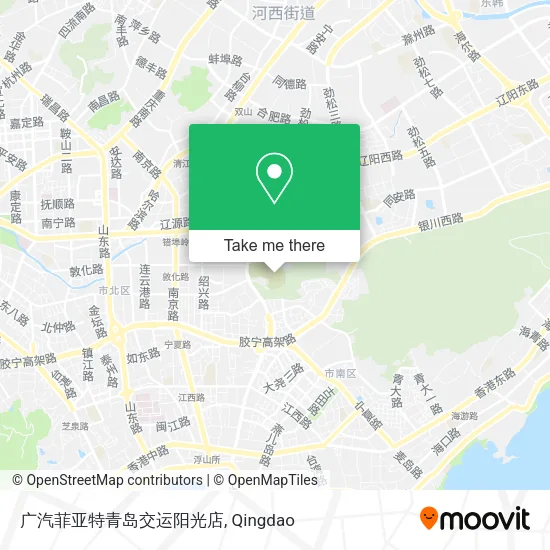 广汽菲亚特青岛交运阳光店 map