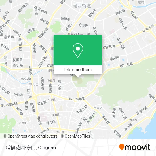 延福花园-东门 map