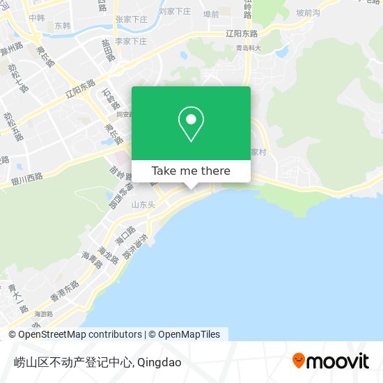 崂山区不动产登记中心 map