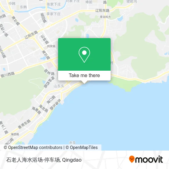 石老人海水浴场-停车场 map
