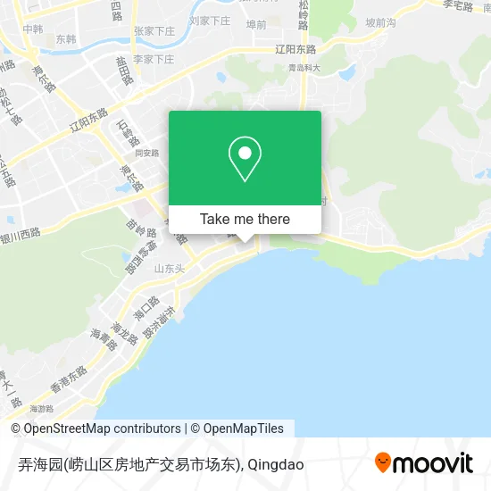 弄海园(崂山区房地产交易市场东) map