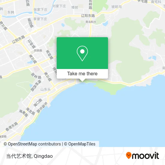 当代艺术馆 map