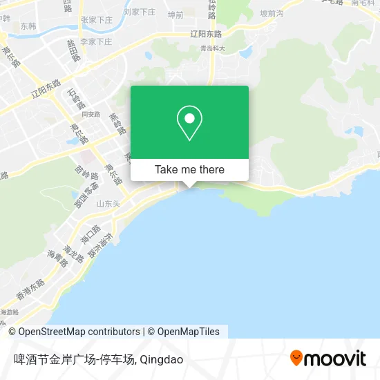啤酒节金岸广场-停车场 map
