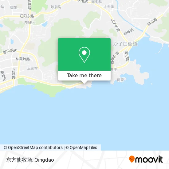 东方熊牧场 map