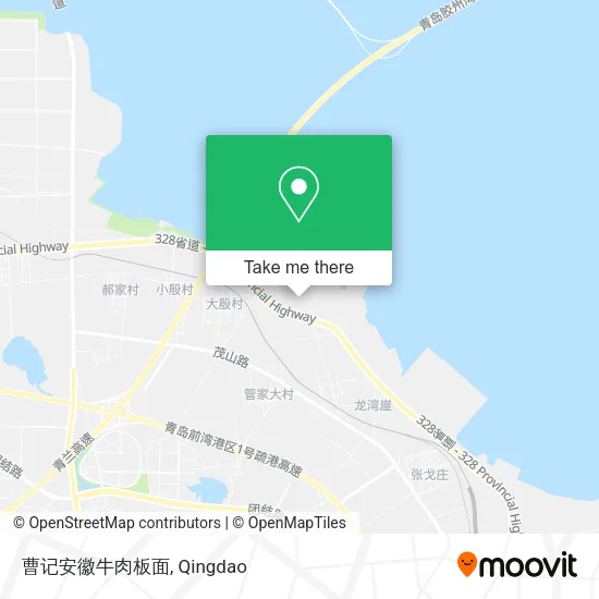 曹记安徽牛肉板面 map