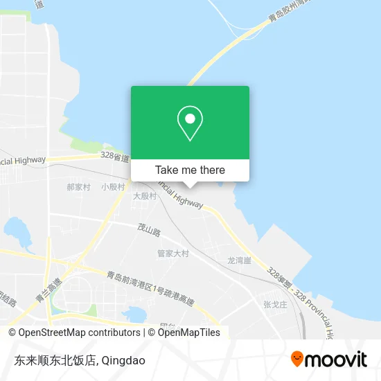 东来顺东北饭店 map