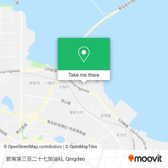 胶南第三百二十七加油站 map