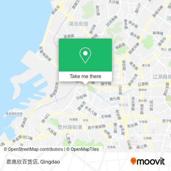 君惠欣百货店 map
