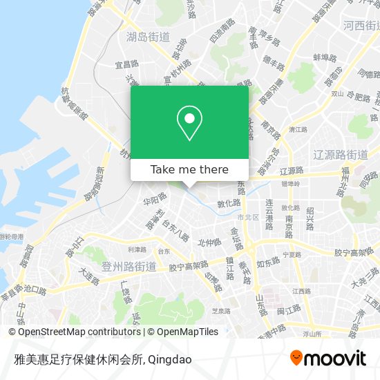 雅美惠足疗保健休闲会所 map