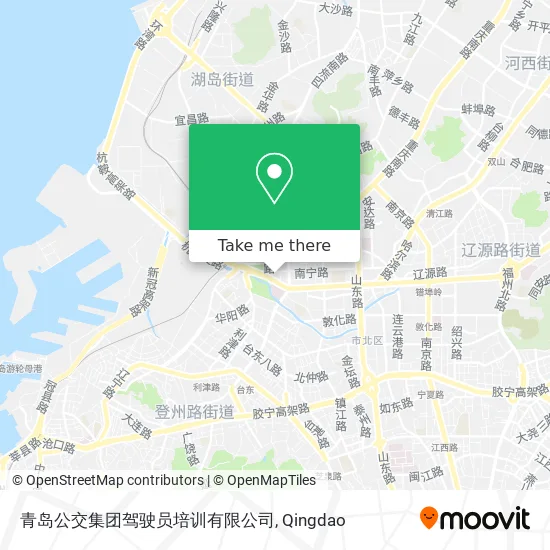 青岛公交集团驾驶员培训有限公司 map