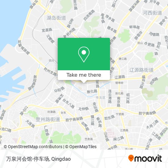万泉河会馆-停车场 map
