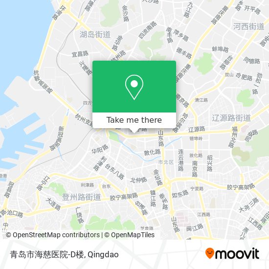 青岛市海慈医院-D楼 map