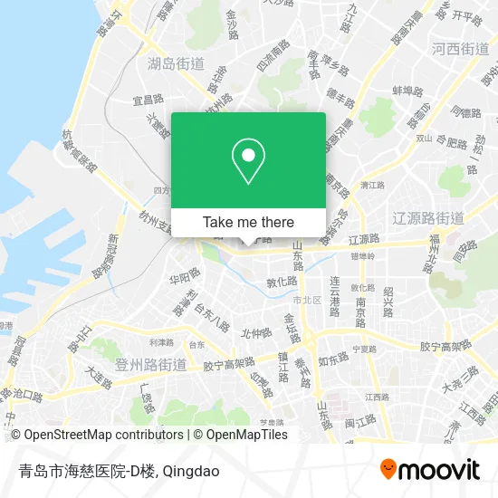 青岛市海慈医院-D楼 map