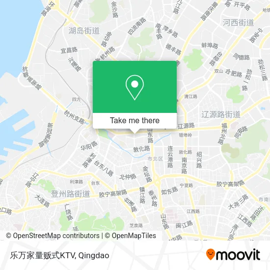 乐万家量贩式KTV map