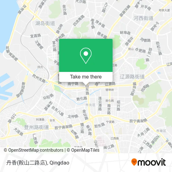 丹香(鞍山二路店) map