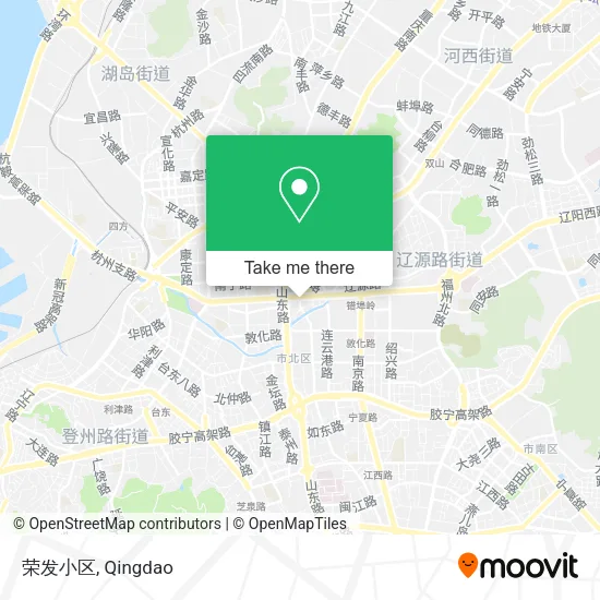 荣发小区 map