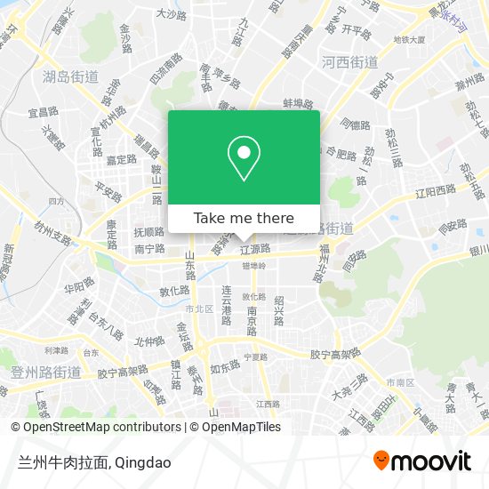 兰州牛肉拉面 map