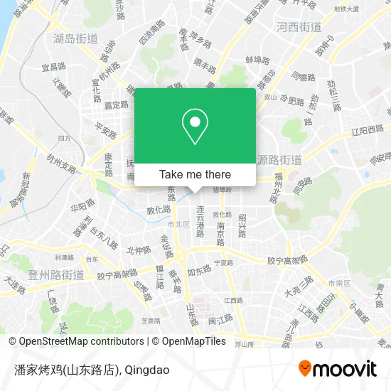 潘家烤鸡(山东路店) map