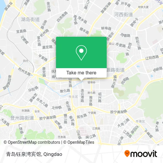 青岛钰泉湾宾馆 map