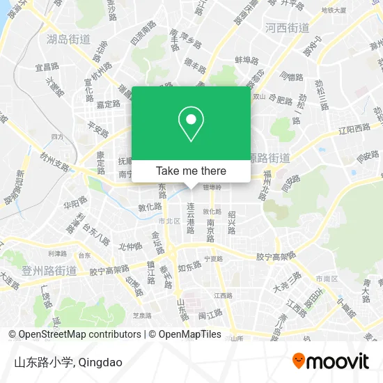 山东路小学 map