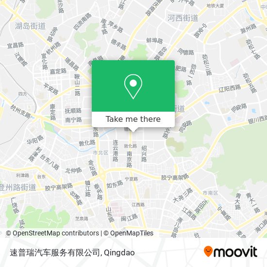 速普瑞汽车服务有限公司 map